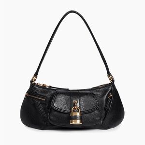 NWT Chloe The 99 Leather Shoulder Bag Black